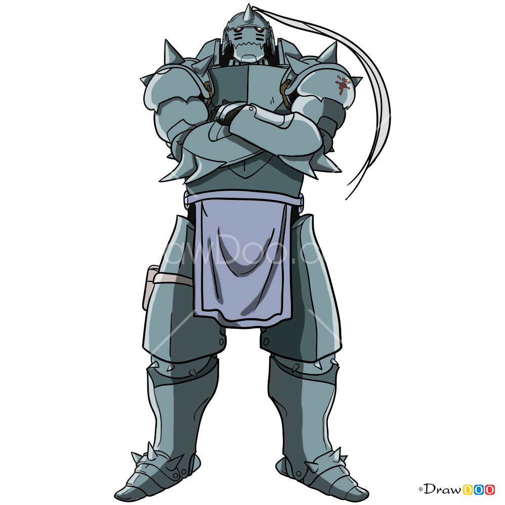 How to Draw Alphonse, Fullmetal Alchemist